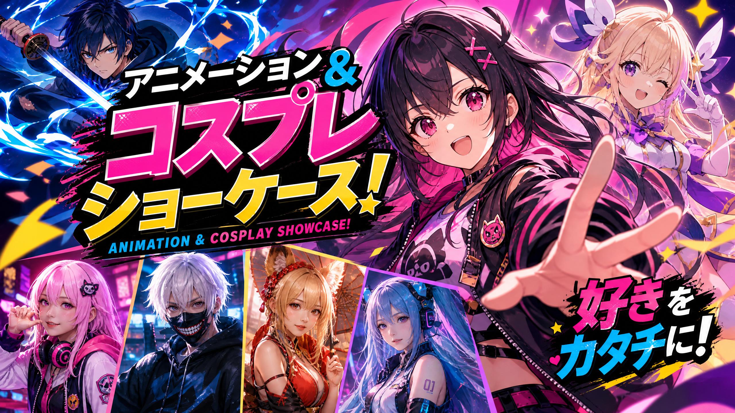 同人动漫动漫cosplay视频展示